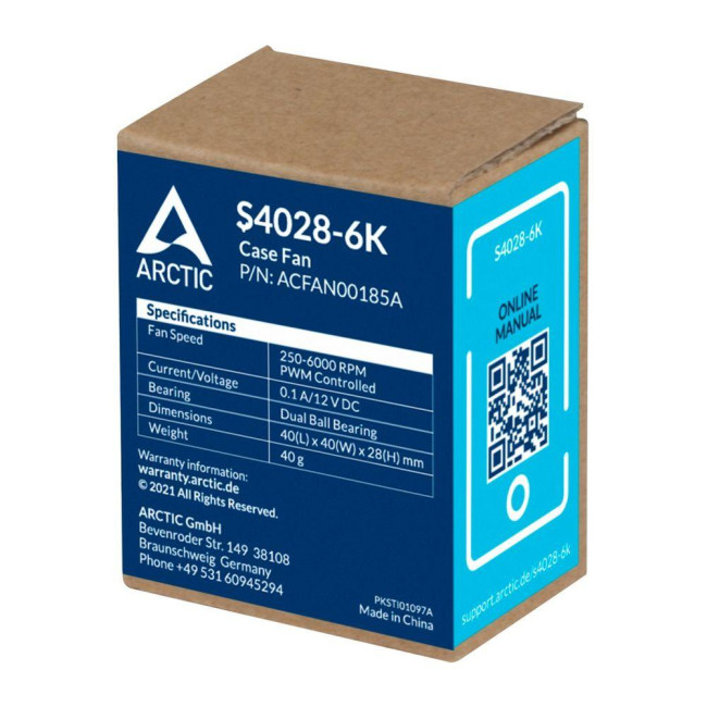 Вентилятор корпусной ARCTIC ACFAN00185A Вентилятор корпусной ARCTIC ACFAN00185A