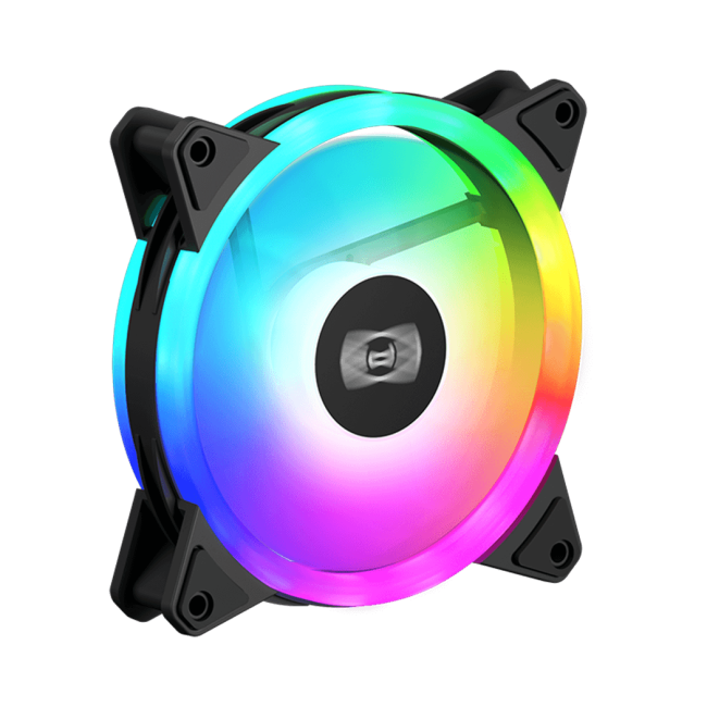 Кулер для корпуса PCCooler F3 T120 ARGB BK 3IN1