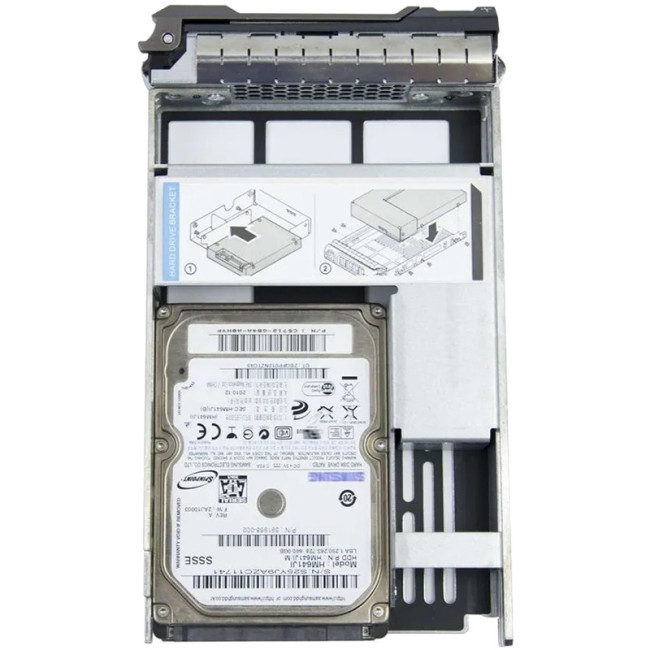 Адаптер Dell adapter LFF 3.5in to SFF 2.5in Dell 9W8C4 Адаптер Dell adapter LFF 3.5in to SFF 2.5in Dell 9W8C4