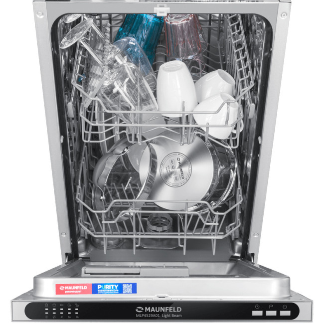 Встраиваемая посудомоечная машина MAUNFELD MLP4529A01 Light Beam Встраиваемая посудомоечная машина MAUNFELD MLP4529A01 Light Beam