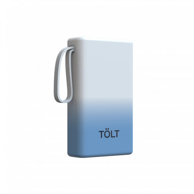 Портативный аккумулятор TOLT Lit LT-LN10Y, 10000mAh, 22,5W, fast charging and PD, gradient TOLT LT-LN10Y Портативный аккумулятор TOLT Lit LT-LN10Y, 10000mAh, 22,5W, fast charging and PD, gradient TOLT LT-LN10Y