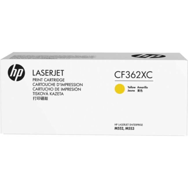 Тонер-картридж HP 508X Yellow Contract Original LaserJet Toner Cartridge (CF362XC)