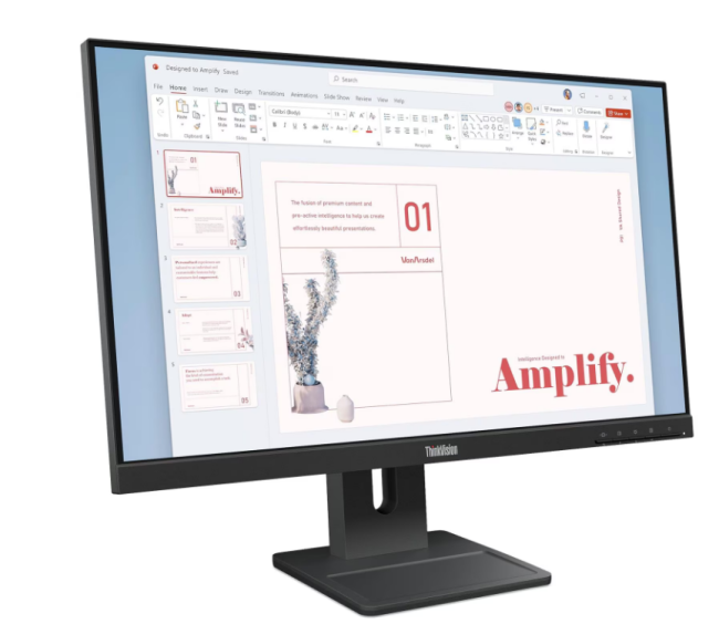 Мониторы LCD Монитор Lenovo 23,8" E24-40, 16:9, IPS, FHD, 4ms, 250cd, 100Hz, VGA, HDMI, DP, SPK, HAS Мониторы LCD Монитор Lenovo 23,8" E24-40, 16:9, IPS, FHD, 4ms, 250cd, 100Hz, VGA, HDMI, DP, SPK, HAS