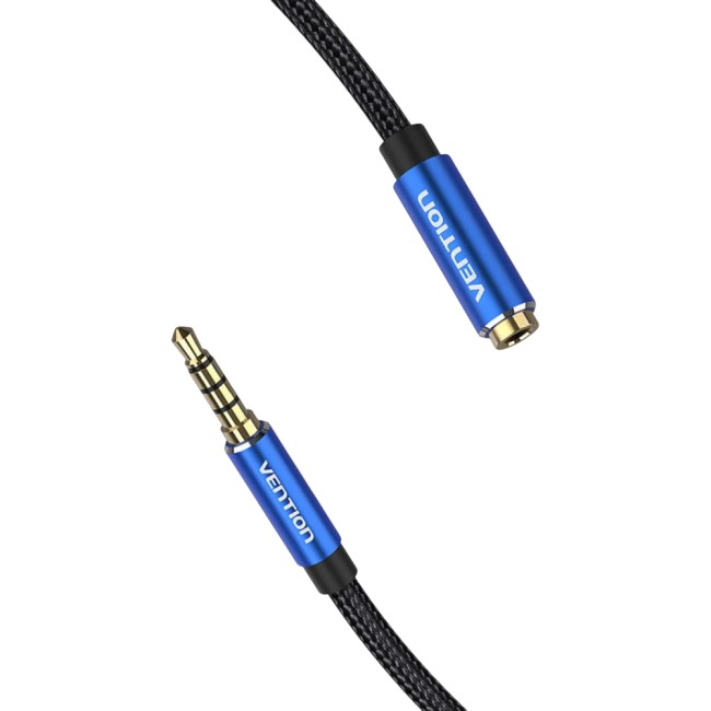 Кабель-удлинитель Vention аудио Jack 3,5 mm M/Jack 3,5 mm F - 1 м Vention BHCLF Кабель-удлинитель Vention аудио Jack 3,5 mm M/Jack 3,5 mm F - 1 м Vention BHCLF