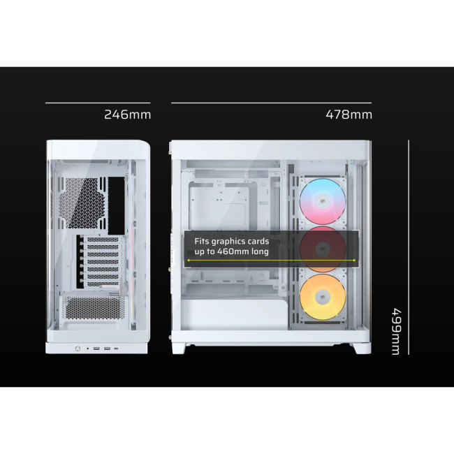 Корпус без блока питания Corsair CC-9011315-WW Корпус без блока питания Corsair CC-9011315-WW