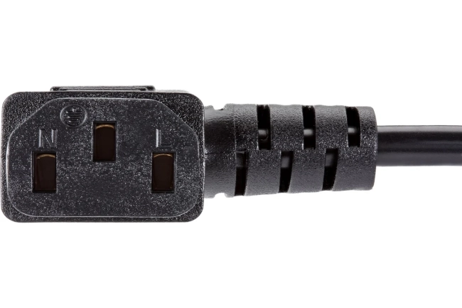 Кабель комп - розетка 220V EU (угол-угол)<VDE> 3GX0,75mm2, 1,8m, медь, Telecom <TE021DA-CU0.75-1.8M> VCOM TE021DA-CU0.75-1.8M