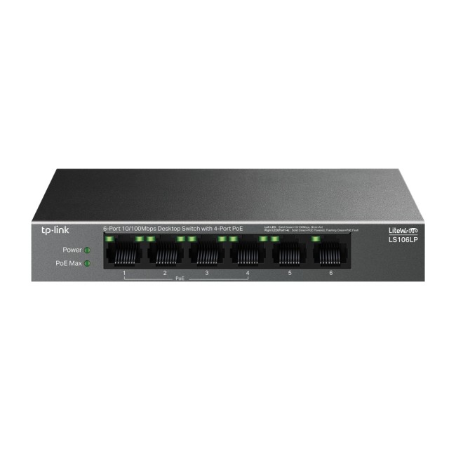 Коммутатор TP-Link LS106LP Коммутатор TP-Link LS106LP