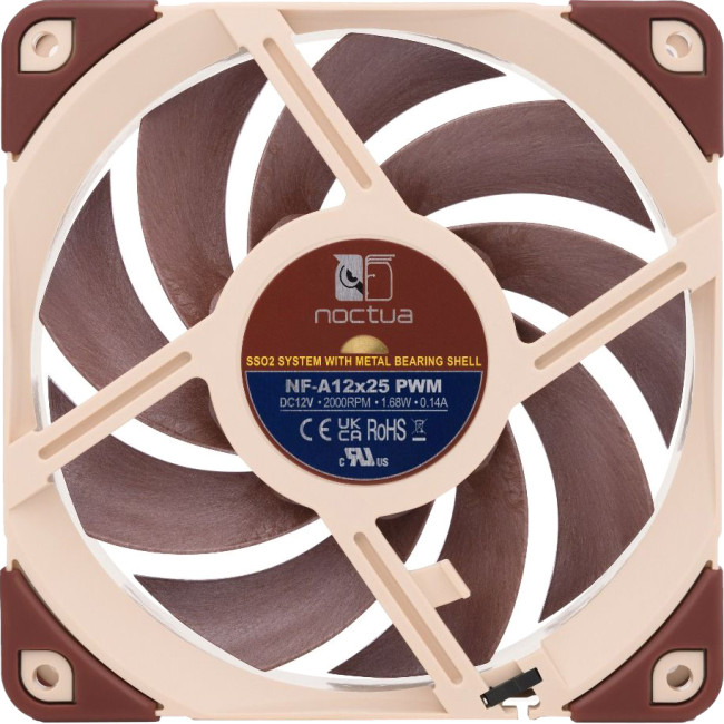 Кулер для корпуса Noctua NF-A12x25 PWM Кулер для корпуса Noctua NF-A12x25 PWM