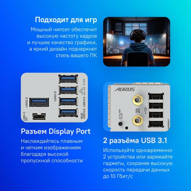 Материнская плата GIGABYTE B650E A ELITE X ICE