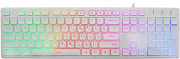 Клавиатура Oklick 550ML белый USB slim Multimedia LED Oklick 1061618 Клавиатура Oklick 550ML белый USB slim Multimedia LED Oklick 1061618