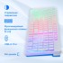 Клавиатура Oklick 550ML белый USB slim Multimedia LED Oklick 1061618 Клавиатура Oklick 550ML белый USB slim Multimedia LED Oklick 1061618