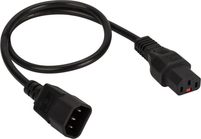 Шнур питания LANMASTER LAN-PP13L/14-2.0-BK Шнур питания LANMASTER LAN-PP13L/14-2.0-BK