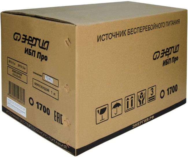 ИБП Pro-1700 12V Энергия ИБП ПРО Энергия UPS 1700