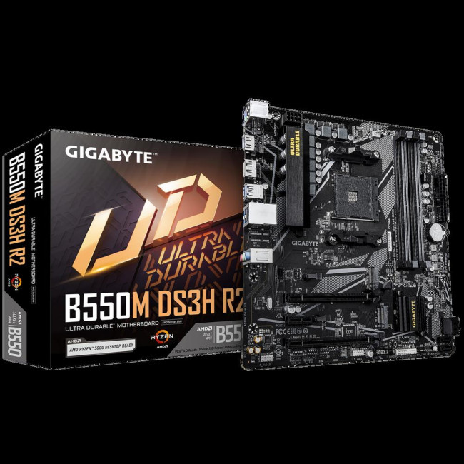 Материнская плата Gigabyte B550M DS3H R2 Материнская плата Gigabyte B550M DS3H R2