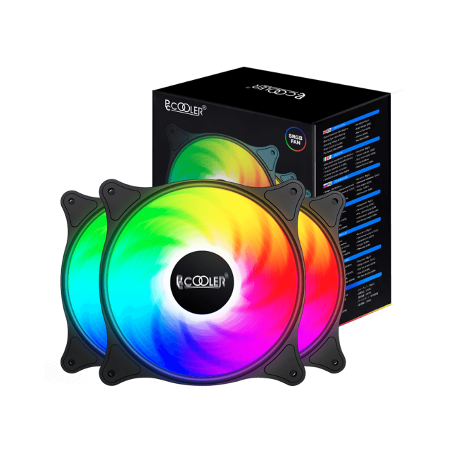 Кулер для корпуса PCCooler FX 120 ARGB BK 3 IN 1