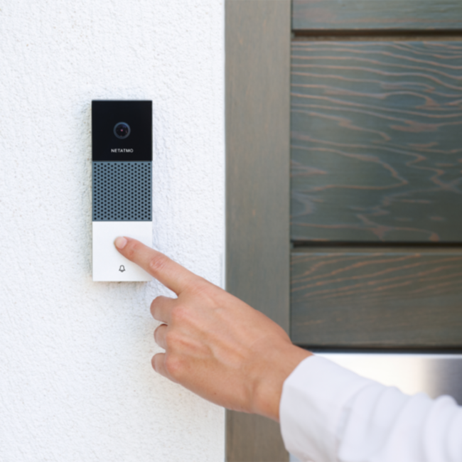 Умный дверной видеозвонок NetatmoNDB-EC Умный дверной видеозвонок Netatmo Умный дверной видеозвонок NetatmoNDB-EC Умный дверной видеозвонок Netatmo