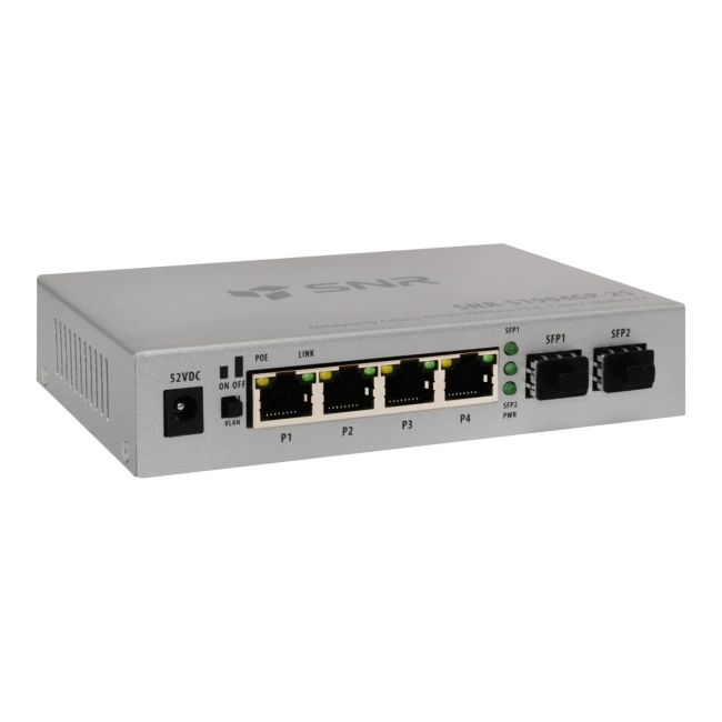 Коммутатор SNR SNR-S1904GP-2S Коммутатор SNR SNR-S1904GP-2S