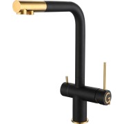 Смеситель RIVELATO Rivelato 1523513 nero oro Смеситель RIVELATO Rivelato 1523513 nero oro