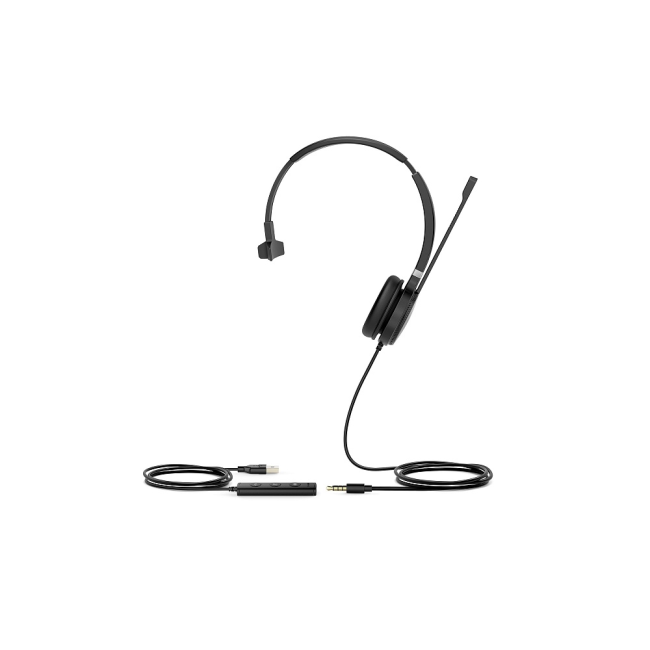 Гарнитура проводная Yealink UH36 Mono UC