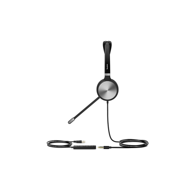 Гарнитура проводная Yealink UH36 Mono UC