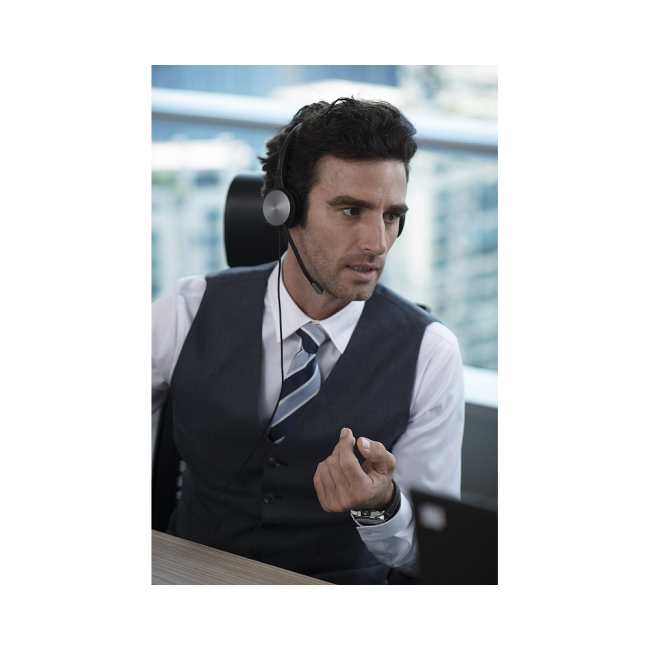 Гарнитура проводная Yealink UH36 Mono UC