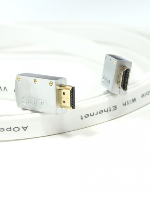 Кабель HDMI 19M/M ver 2.0, 1M, Aopen/Qust <ACG568F-S-1M> серебряно-белый Flat Aopen HDMI (m)- HDMI (m) 1м Кабель HDMI 19M/M ver 2.0, 1M, Aopen/Qust <ACG568F-S-1M> серебряно-белый Flat Aopen HDMI (m)- HDMI (m) 1м