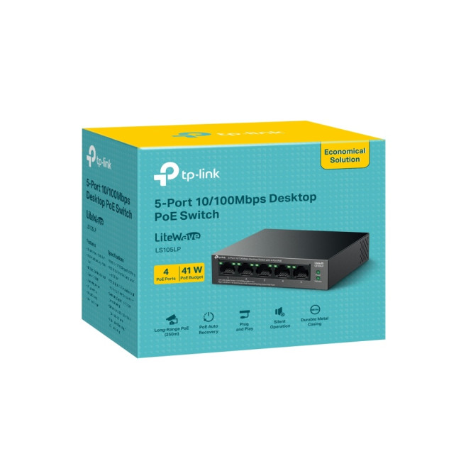 Коммутатор TP-Link LS105LP Коммутатор TP-Link LS105LP