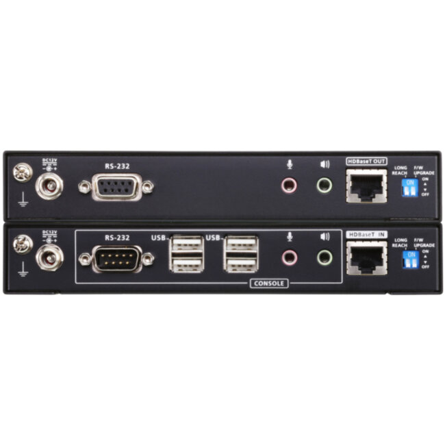 USB, Двойдной DisplayPort, КВМ-удлинитель с поддержкой HDBaseT™ 2.0 (4K@100 м) ATEN CE924 USB, Двойдной DisplayPort, КВМ-удлинитель с поддержкой HDBaseT™ 2.0 (4K@100 м) ATEN CE924