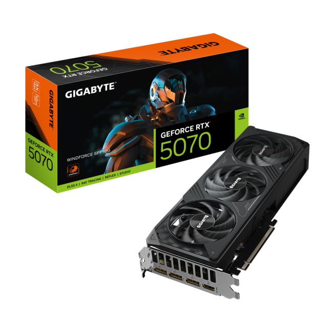 Видеокарта GIGABYTE GV-N5070WF3-12GD Видеокарта GIGABYTE GV-N5070WF3-12GD