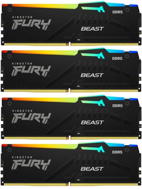 Память DDR5 4x32GB 5600MHz Kingston KF556C40BBAK4-128 Память DDR5 4x32GB 5600MHz Kingston KF556C40BBAK4-128