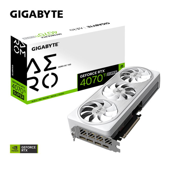 Видеокарта GIGABYTE GV-N407TSAERO OC-16GD Видеокарта GIGABYTE GV-N407TSAERO OC-16GD