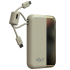 Портативный аккумулятор TOLT Lit KC16, 10000mAh, 22,5W, fast charging and PD, beige, CCC TOLT KC16 Портативный аккумулятор TOLT Lit KC16, 10000mAh, 22,5W, fast charging and PD, beige, CCC TOLT KC16