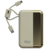 Портативный аккумулятор TOLT Lit KC16, 10000mAh, 22,5W, fast charging and PD, beige, CCC TOLT KC16 Портативный аккумулятор TOLT Lit KC16, 10000mAh, 22,5W, fast charging and PD, beige, CCC TOLT KC16