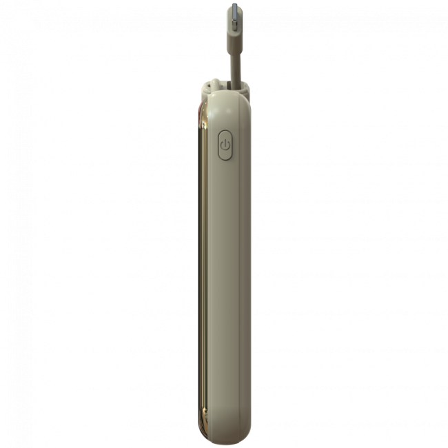 Портативный аккумулятор TOLT Lit KC16, 10000mAh, 22,5W, fast charging and PD, beige, CCC TOLT KC16 Портативный аккумулятор TOLT Lit KC16, 10000mAh, 22,5W, fast charging and PD, beige, CCC TOLT KC16