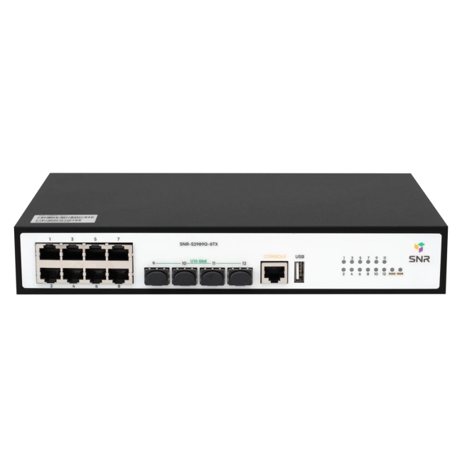 Коммутатор SNR SNR-S2989G-8TX Коммутатор SNR SNR-S2989G-8TX