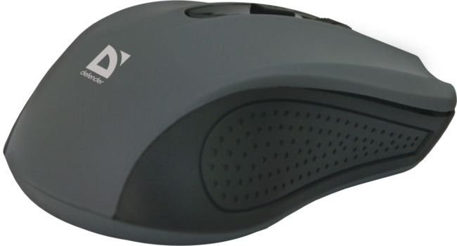 Defender Беспроводная оптическая мышь Accura MM-935 серый, 4 кнопки,800-1600 dpi Defender Accura MM-935 серый