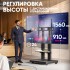 Мобильная стойка МОТОРИЗОВАННАЯ ONKRON на 1 ТВ ONKRON TS2811 Elift BLACK Мобильная стойка МОТОРИЗОВАННАЯ ONKRON на 1 ТВ ONKRON TS2811 Elift BLACK