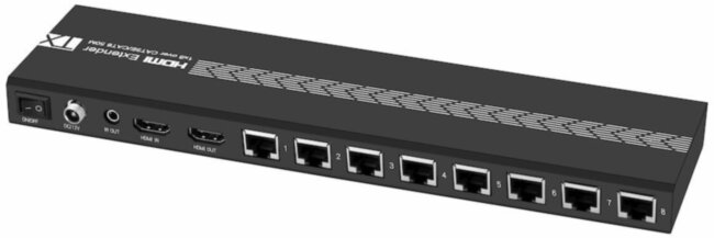 Разветвитель HDMI 1.4 через LAN кабель, 1 x 8 +1 GreenLine, до 50.0m, 1080P 60Hz, EDID, удлинитель ИК, GL-vE18 Greenconnect HDMI (f) - HDMI (f) Разветвитель HDMI 1.4 через LAN кабель, 1 x 8 +1 GreenLine, до 50.0m, 1080P 60Hz, EDID, удлинитель ИК, GL-vE18 Greenconnect HDMI (f) - HDMI (f)