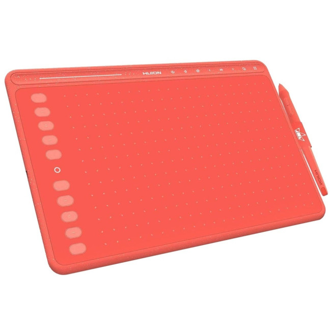 Графический планшет Huion HS611 Coral Red Графический планшет Huion HS611 Coral Red