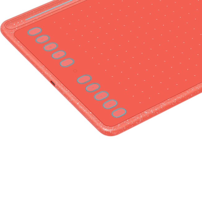 Графический планшет Huion HS611 Coral Red Графический планшет Huion HS611 Coral Red