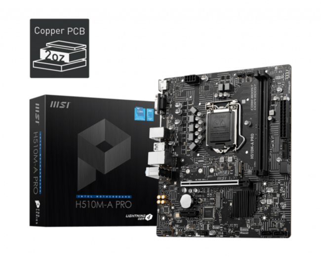 Материнская плата MSI H510M-A PRO