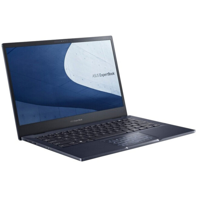 Ноутбук ASUS B5302CEA-KG0451T EVO +cable 13.3"(1920x1080 OLED)/Intel Core i5 1135G7(2.4Ghz)/8192Mb/512PCISSDGb/noDVD/Int:Intel Iris Xe Graphics/Cam/BT/WiFi/war 1y/1.2kg/Star Black/W10 + Support NumberPad; FingerPrint