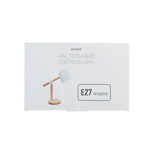 Светильник настольный СТАРТ CT83 белый-- 12 цоколь E27 Светильник настольный СТАРТ CT83 белый - 12 цоколь E27