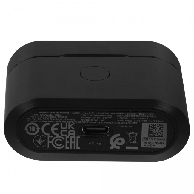 Беспроводные наушники HyperX Cirro Buds Pro Black HP 727A5AA Беспроводные наушники HyperX Cirro Buds Pro Black HP 727A5AA