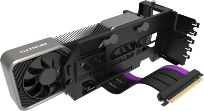 Держатель видеокарты в корпусе Cooler Master Vertical Graphics Card Holder Kit V3 Держатель видеокарты в корпусе Cooler Master Vertical Graphics Card Holder Kit V3