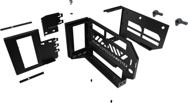 Держатель видеокарты в корпусе Cooler Master Vertical Graphics Card Holder Kit V3 Держатель видеокарты в корпусе Cooler Master Vertical Graphics Card Holder Kit V3