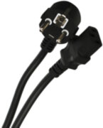 Кабель компьютер --> розетка 220V ( угловая Евровилка) <VDE> 3G*1.5mm2 VCOM <CE021-CU1.5-1.8> , 1,8м VCOM CE021-CU1.5-1.8M