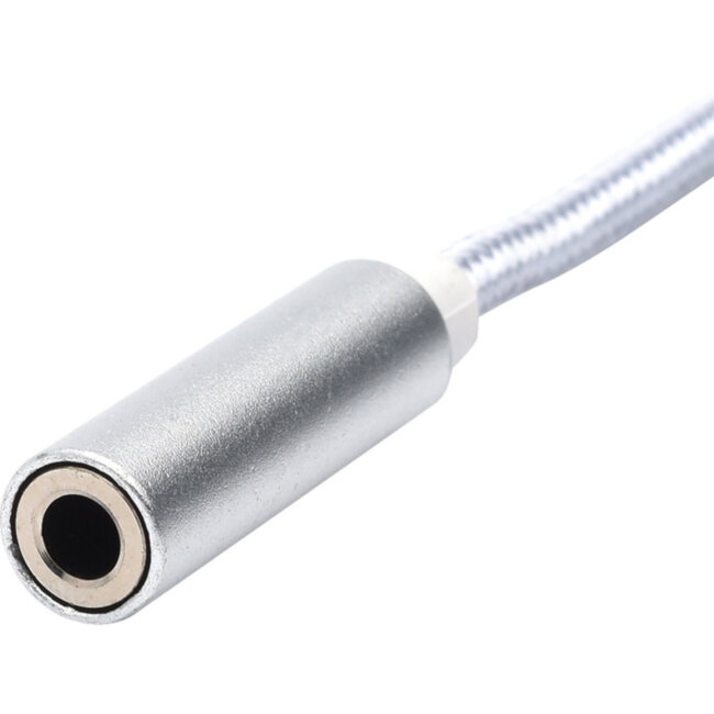 Переходник 0.1 m Type-C(m) <=> Jack3,5 ATcom AT2809 Переходник 0.1 m Type-C(m) <=> Jack3,5 ATcom AT2809