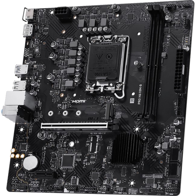 Материнская плата MSI PRO H610M-B Материнская плата MSI PRO H610M-B