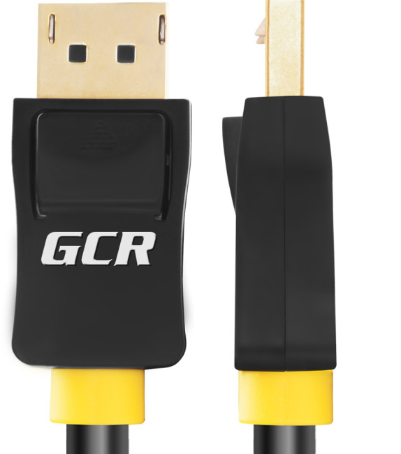 Greenconnect Кабель 2.0m DisplayPort v1.2, 20M/20M, черный, 28/28 AWG, GCR-DP2DP-2.0m Greenconnect DisplayPort (m) - DisplayPort (m) 2м